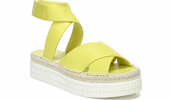 Sandals Women Franco Sarto Franco Brock Platform Sandal Limeade Leather