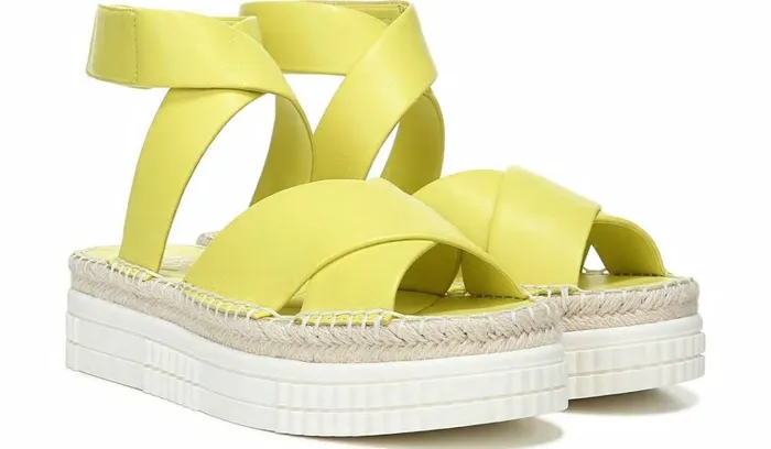 Sandals Women Franco Sarto Franco Brock Platform Sandal Limeade Leather