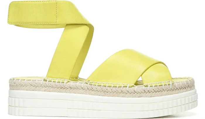 Sandals Women Franco Sarto Franco Brock Platform Sandal Limeade Leather