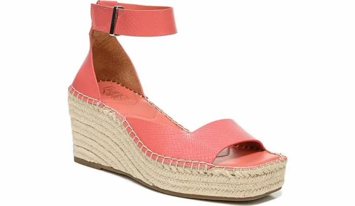 Sandals Women Franco Sarto Franco Camera Espadrille Wedge Sandal Coral Snake Print Faux Leather Sandals Women Franco Sarto Franco Camera Espadrille Wedge Sandal Coral Snake Print Faux Leather