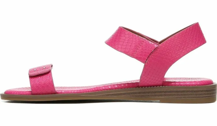 Sandals Women Franco Sarto Franco Geranio Sandal Fushcia Snake Faux Leather