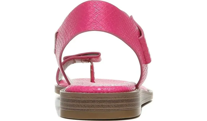 Sandals Women Franco Sarto Franco Geranio Sandal Fushcia Snake Faux Leather