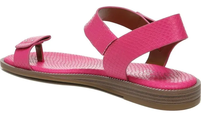 Sandals Women Franco Sarto Franco Geranio Sandal Fushcia Snake Faux Leather