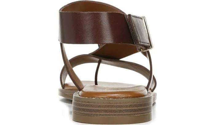 Sandals Women Franco Sarto Franco Glenni Sandal Dark Brown Leather