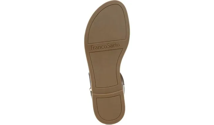 Sandals Women Franco Sarto Franco Glenni Sandal Dark Brown Leather