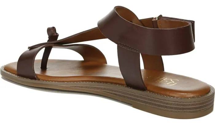 Sandals Women Franco Sarto Franco Glenni Sandal Dark Brown Leather