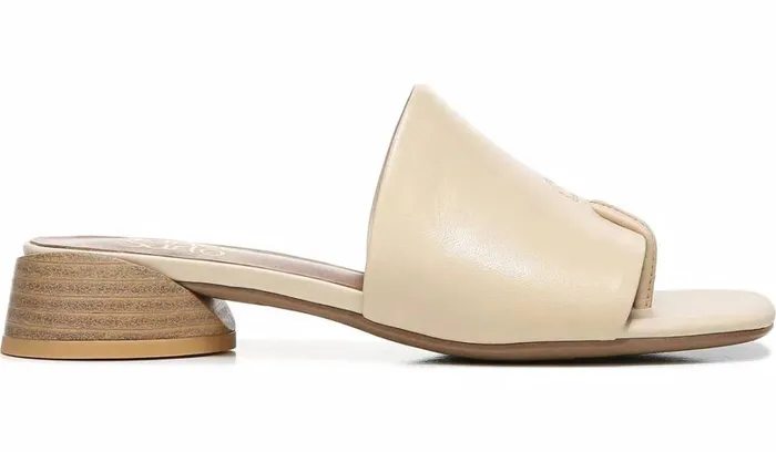 Sandals Women Franco Sarto Franco Loran Sandal Beige Leather