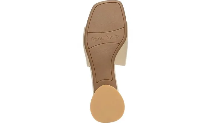 Sandals Women Franco Sarto Franco Loran Sandal Beige Leather