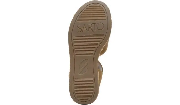 Sandals Women Franco Sarto Sarto Demi 2 Platform Wedge Sandal Toasted Barley Suede