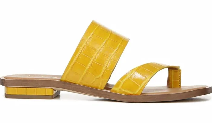 Sandals Women Franco Sarto Sarto Ediana Sandal Yellow Leather Sandals Women Franco Sarto Sarto Ediana Sandal Yellow Leather