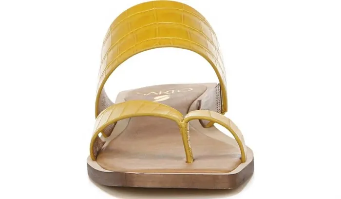 Sandals Women Franco Sarto Sarto Ediana Sandal Yellow Leather Sandals Women Franco Sarto Sarto Ediana Sandal Yellow Leather