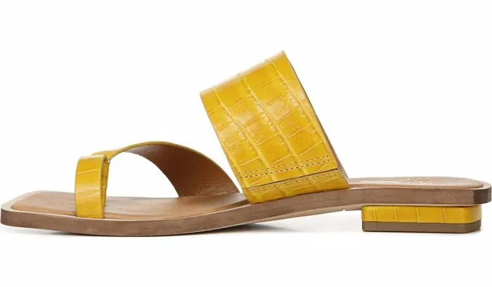 Sandals Women Franco Sarto Sarto Ediana Sandal Yellow Leather Sandals Women Franco Sarto Sarto Ediana Sandal Yellow Leather