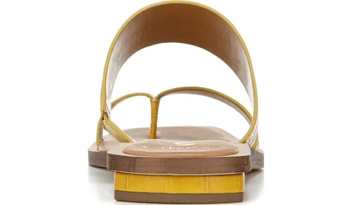 Sandals Women Franco Sarto Sarto Ediana Sandal Yellow Leather Sandals Women Franco Sarto Sarto Ediana Sandal Yellow Leather