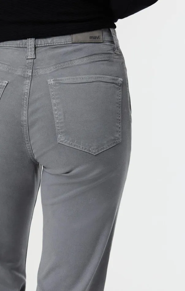Shelia Front Pocket Straight In Quiet Shade Luxe Twill Women Mavi Jeans Pants Shelia Front Pocket Straight In Quiet Shade Luxe Twill Women Mavi Jeans Pants