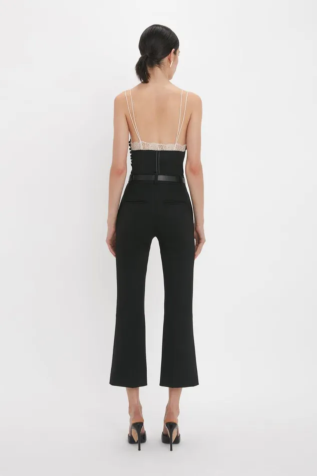 Shirts and Tops Women Victoria Beckham Lace Detail Cami Top In Black
