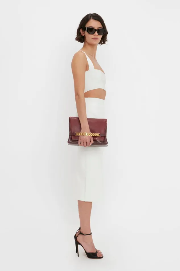 Shirts and Tops Women Victoria Beckham VB Body Strap Bandeau Top In White