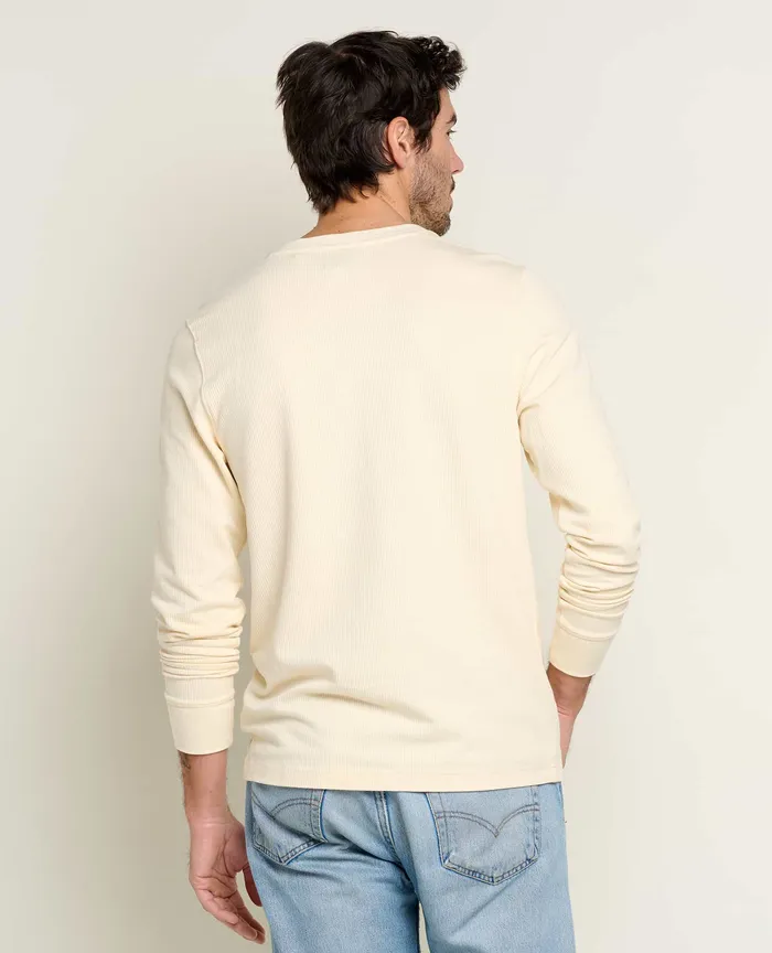 Shirts ToadandCo Men8217s Men8217s Ponderosa Long Sleeve Henley Almond