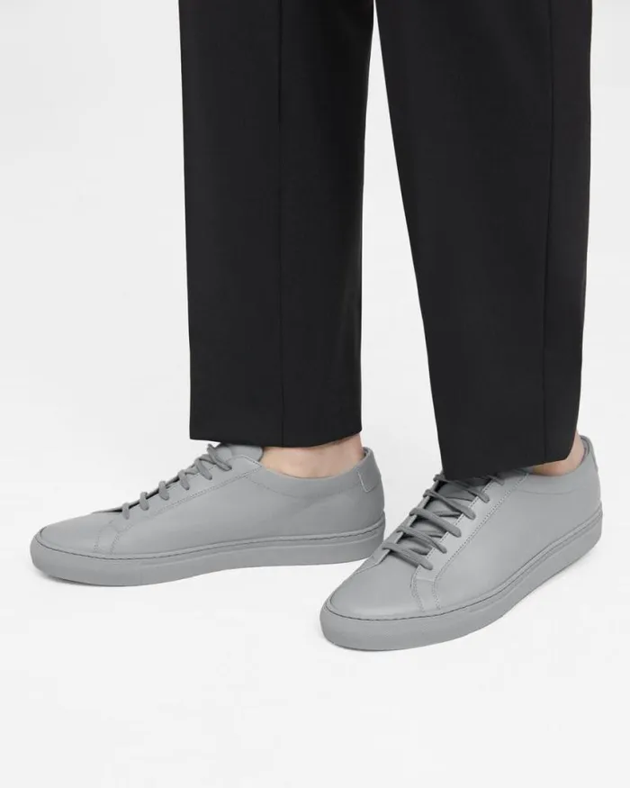 Shoes Men Theory Common Projects Men039s Original Achilles Sneakers Grey