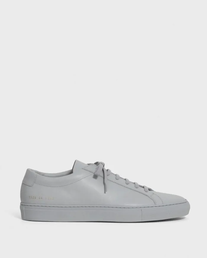 Shoes Men Theory Common Projects Men039s Original Achilles Sneakers Grey Shoes Men Theory Common Projects Men039s Original Achilles Sneakers Grey