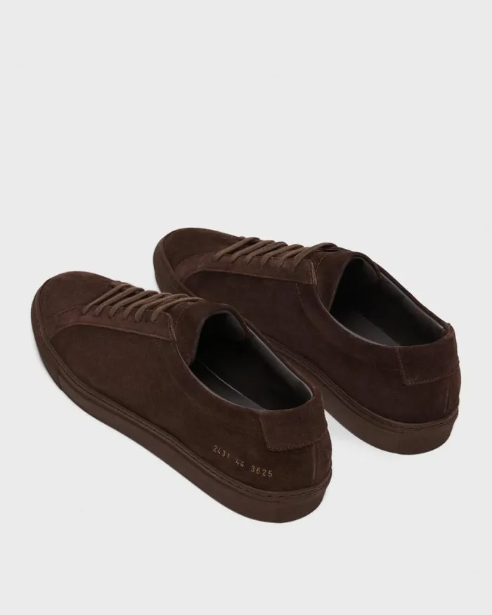 Shoes Men Theory Common Projects Mens Original Achilles Sneakers Dark Brown Shoes Men Theory Common Projects Mens Original Achilles Sneakers Dark Brown