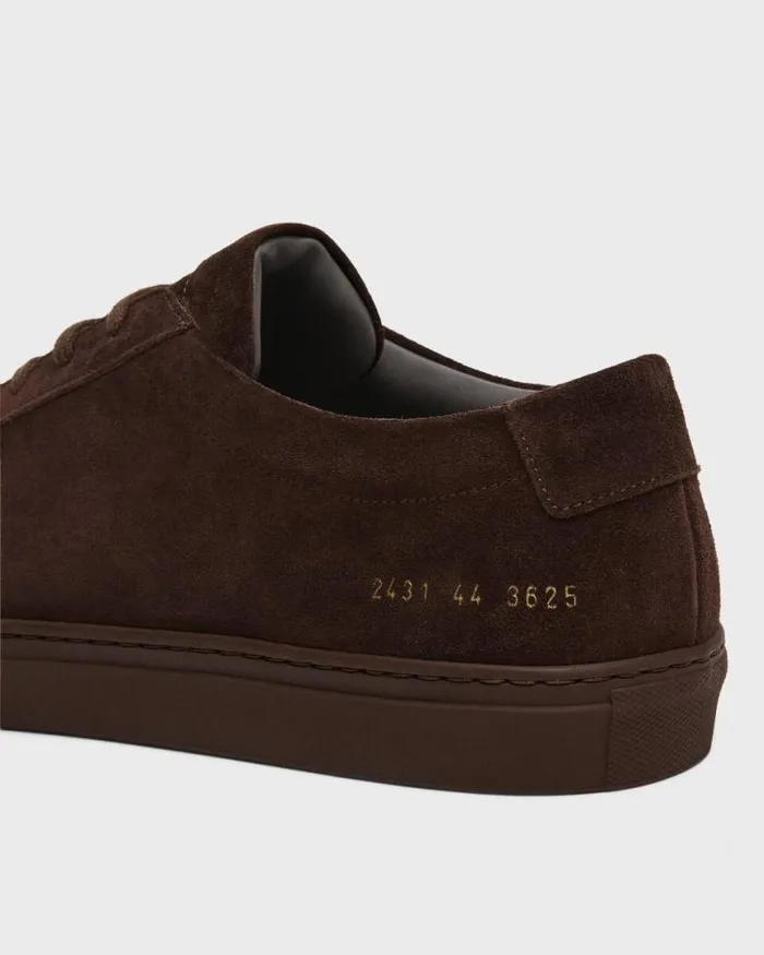 Shoes Men Theory Common Projects Mens Original Achilles Sneakers Dark Brown Shoes Men Theory Common Projects Mens Original Achilles Sneakers Dark Brown