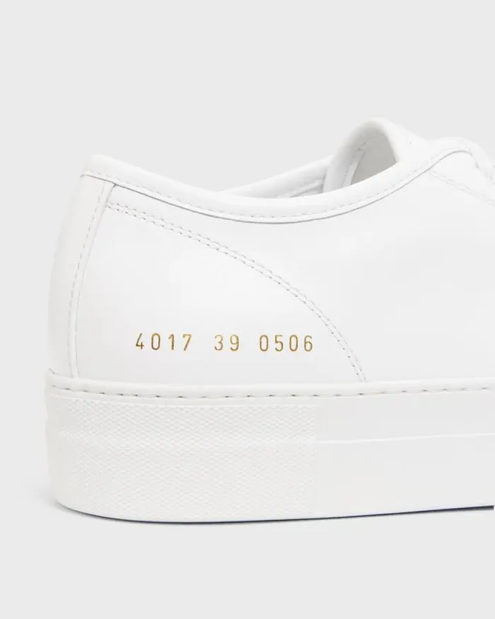 Shoes Women Theory Common Projects Womens Tournament LowTop Super Platform Sneakers White Shoes Women Theory Common Projects Womens Tournament LowTop Super Platform Sneakers White