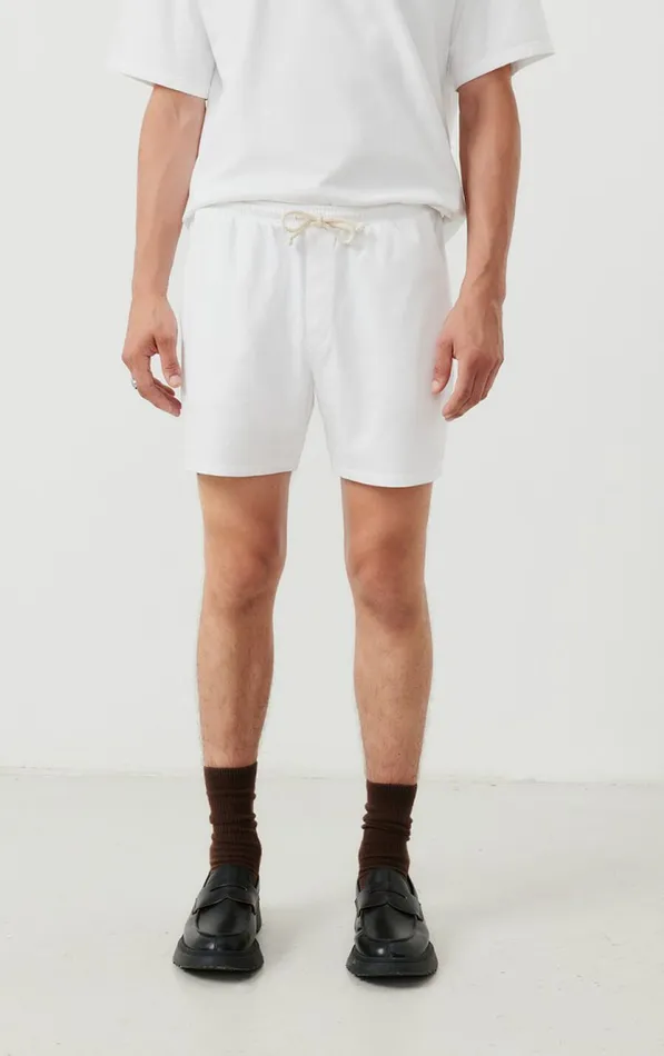 Shorts Fizvalley White Men American Vintage Shorts