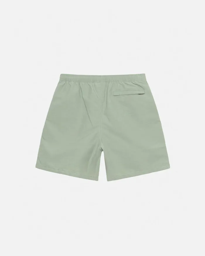 Shorts MenWomen Stussy WATER SHORT BIG BASIC Sage Shorts MenWomen Stussy WATER SHORT BIG BASIC Sage