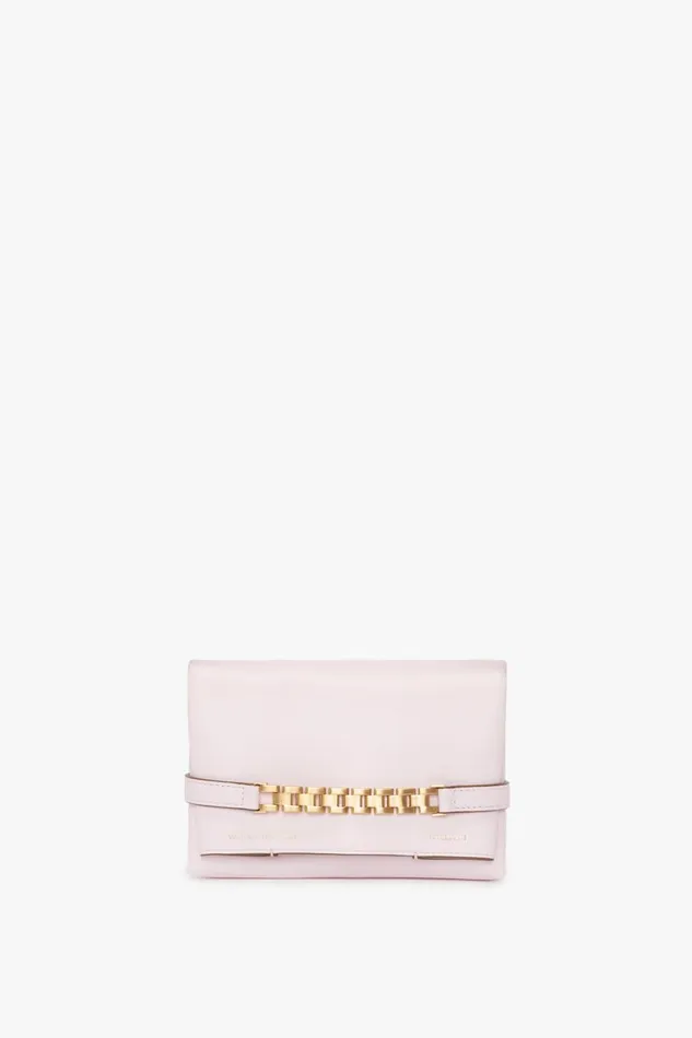 Shoulder Bags Women Victoria Beckham Exclusive Mini Chain Pouch With Long Strap In Bubblegum Pink Leather Shoulder Bags Women Victoria Beckham Exclusive Mini Chain Pouch With Long Strap In Bubblegum Pink Leather