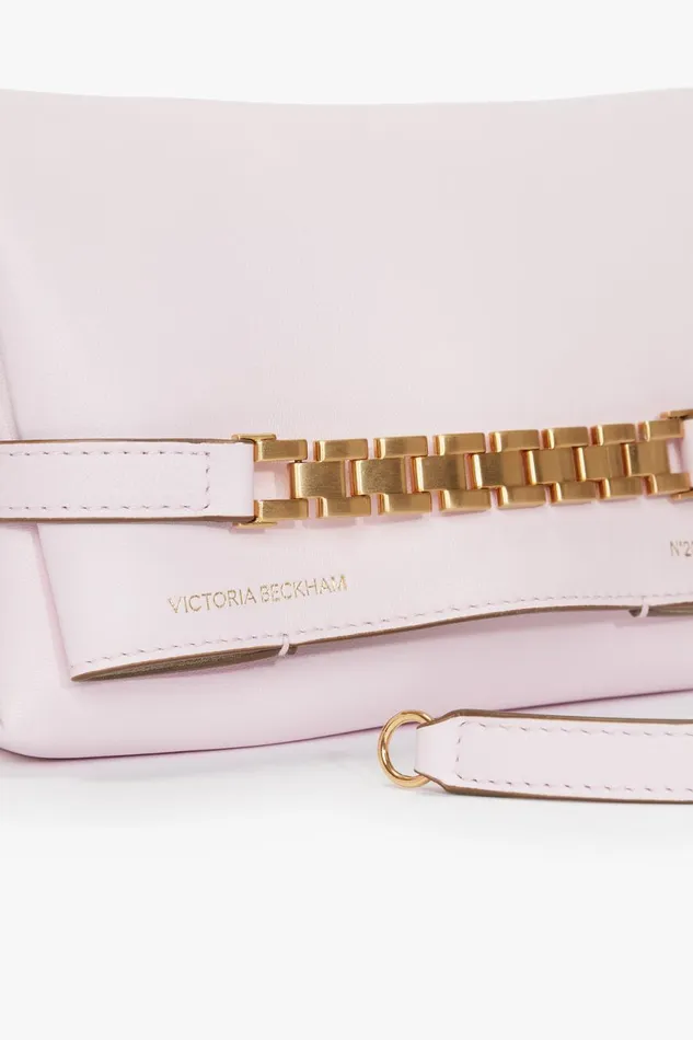 Shoulder Bags Women Victoria Beckham Exclusive Mini Chain Pouch With Long Strap In Bubblegum Pink Leather Shoulder Bags Women Victoria Beckham Exclusive Mini Chain Pouch With Long Strap In Bubblegum Pink Leather