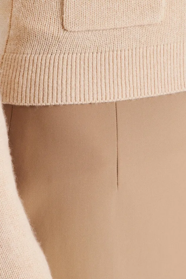Skirts Women Scanlan Theodore MILANO PENCIL SKIRT Camel Skirts Women Scanlan Theodore MILANO PENCIL SKIRT Camel