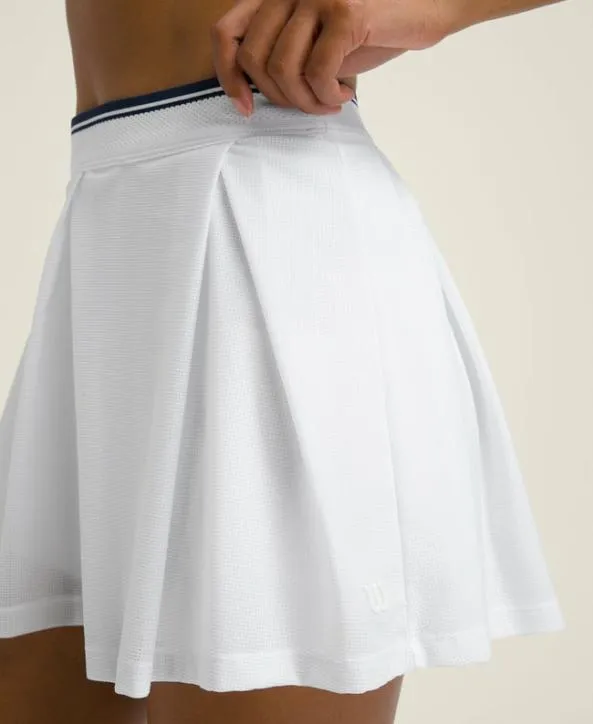 Skirts Women Wilson Breeze Lined Tennis Skirt Bright White