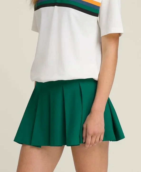 Skirts Women Wilson Classic Pleated Mini Skirt Club Green