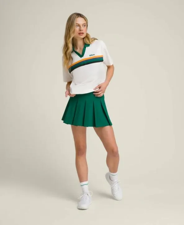Skirts Women Wilson Classic Pleated Mini Skirt Club Green