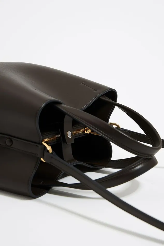 Small Olive Leather Chihuahua Bag Olive Women Bimba Y Lola Handbags
