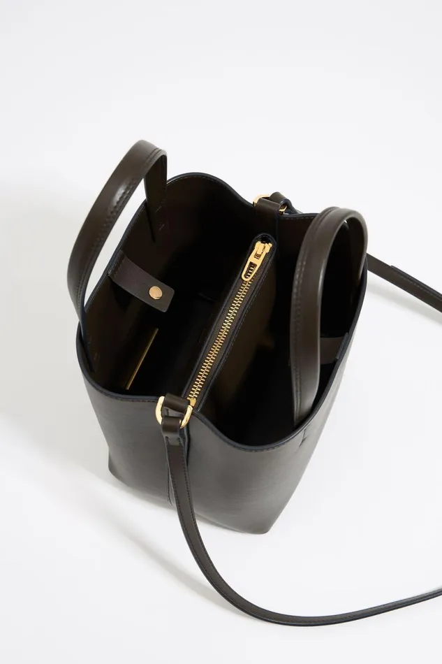 Small Olive Leather Chihuahua Bag Olive Women Bimba Y Lola Handbags