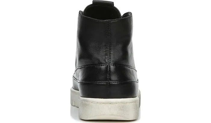 Sneakers Women Franco Sarto Franco Pryce Mid Top Sneaker Black Leather
