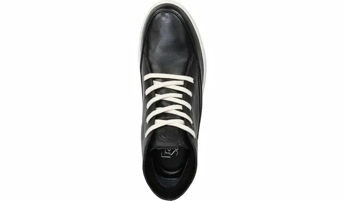 Sneakers Women Franco Sarto Franco Pryce Mid Top Sneaker Black Leather