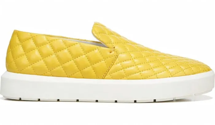 Sneakers Women Franco Sarto Sarto Prato 3 Slip On Platform Sneaker Sunny Leather