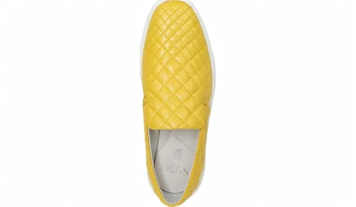 Sneakers Women Franco Sarto Sarto Prato 3 Slip On Platform Sneaker Sunny Leather