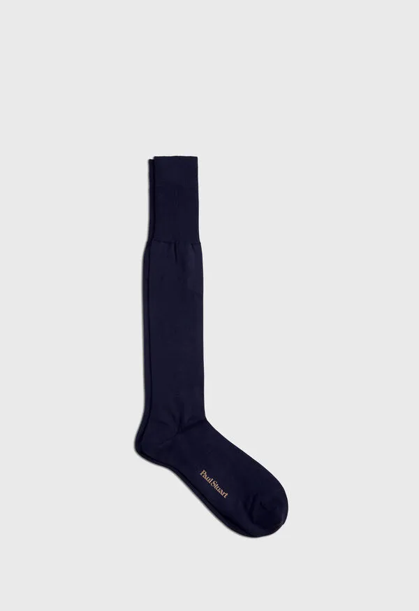 Socks Mens Paulstuart Flat Knit Sock Black