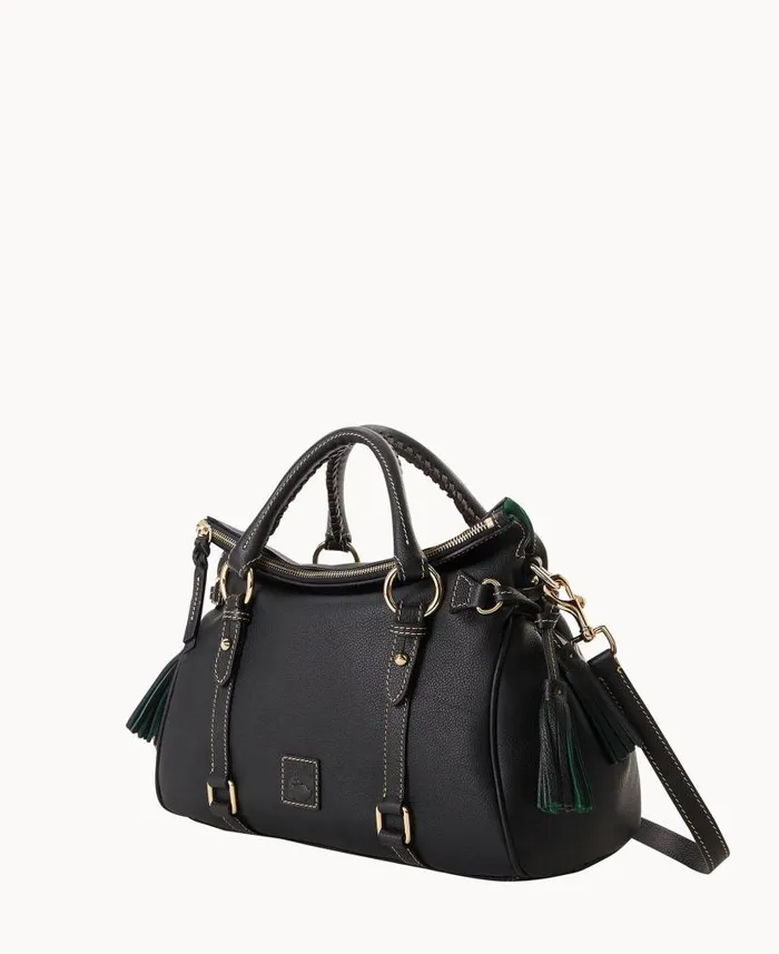 Sorrento Large Satchel Black Woman Dooney and Bourke Satchels Sorrento Large Satchel Black Woman Dooney and Bourke Satchels
