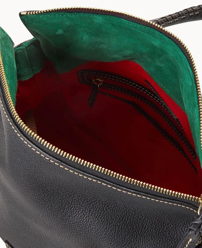 Sorrento Large Satchel Black Woman Dooney and Bourke Satchels Sorrento Large Satchel Black Woman Dooney and Bourke Satchels