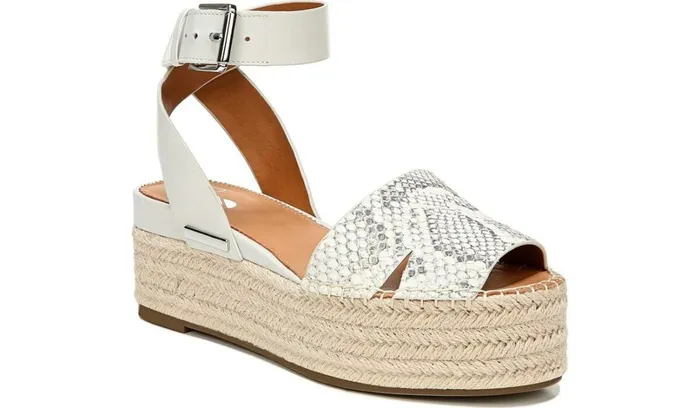 Spadrilles Women Franco Sarto Sarto Lexie Espadrille Platform Sandal Natural Snake Print Leather Spadrilles Women Franco Sarto Sarto Lexie Espadrille Platform Sandal Natural Snake Print Leather