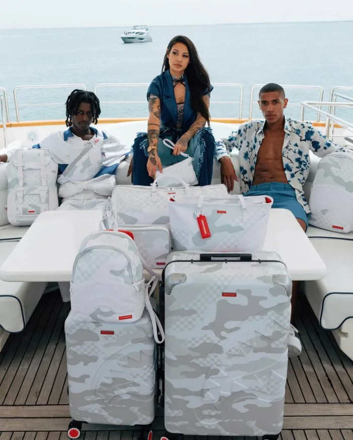 SPRAYGROUND 3AM LE BLANC SAVAGE BACKPACK Bags