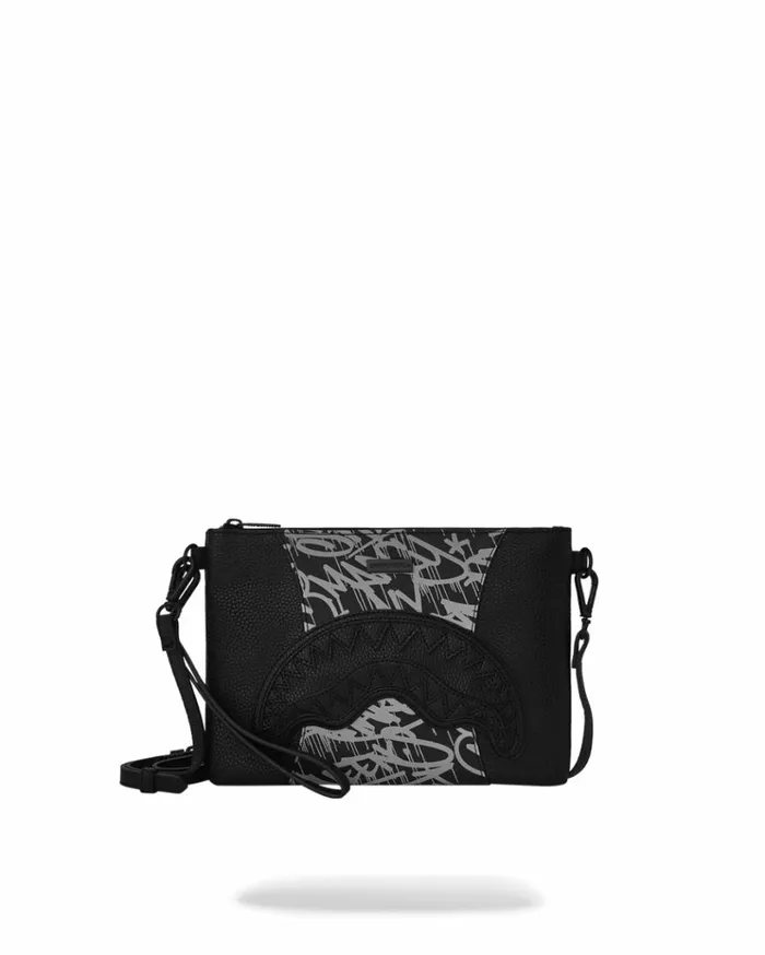SPRAYGROUND AMPM CROSSOVER CLUTCH W SHOULDER STRAP Bags