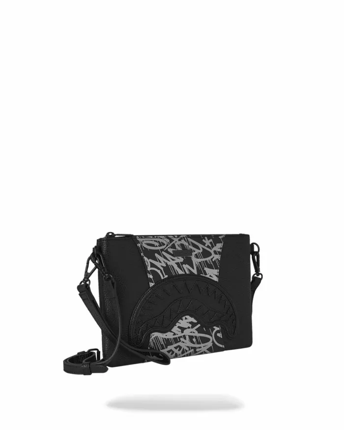 SPRAYGROUND AMPM CROSSOVER CLUTCH W SHOULDER STRAP Bags