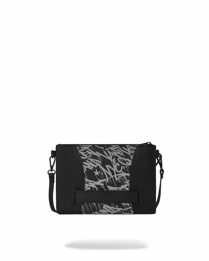 SPRAYGROUND AMPM CROSSOVER CLUTCH W SHOULDER STRAP Bags