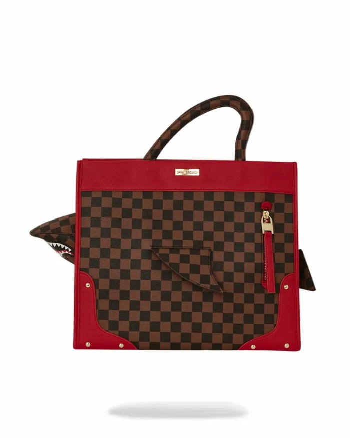 SPRAYGROUND ALL OR NOTHING SHARKS IN PARIS TOTE Bags
