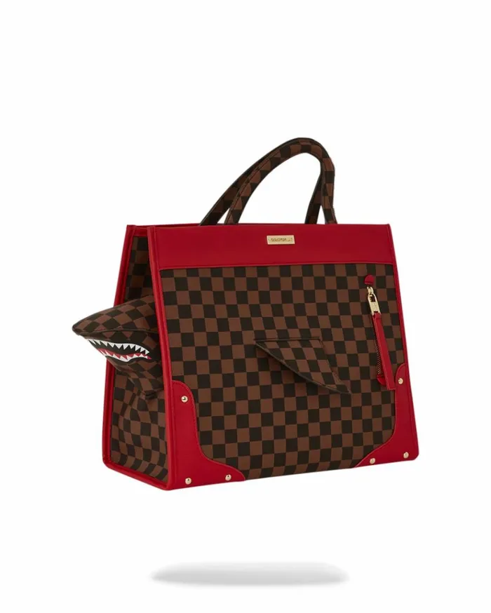 SPRAYGROUND ALL OR NOTHING SHARKS IN PARIS TOTE Bags